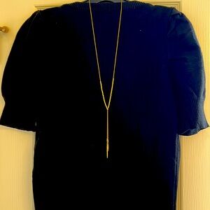 Gorjana Gold Laguna Adjustable Necklace. Like new.